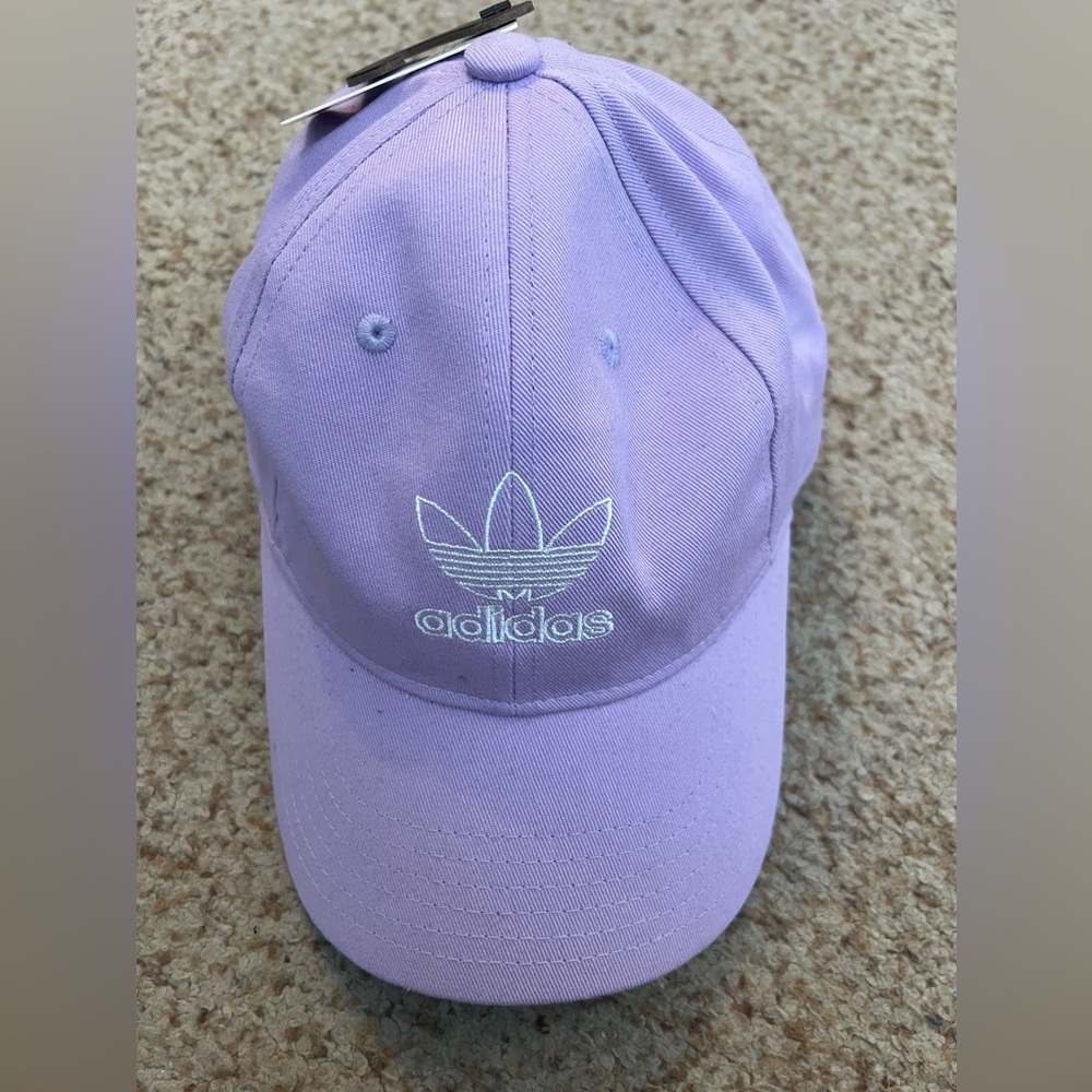 adidas Originals Women’s Relaxed Purple/Lilac Strap-Back Hat